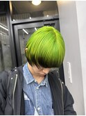 グリーンカラー　ミントカラー　グラデーションカラー