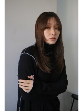 アスター(astar) 【astar】セミロングレイヤー　フェイスレイヤー