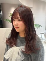 ルカ リノア(Luca lino:a)&nbsp;巻くと動きがでるローレイヤー＋レッドカラー♪