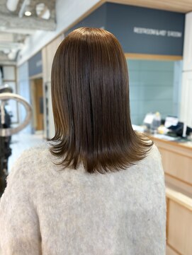 プラグ バイ ネオリーブ(plug by neolive) 似合わせカット×髪質改善[髪質改善/縮毛矯正/韓国]A