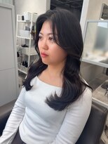 キートス(Kiitos) ★20代30代40代似合わせカット暗髪ロングくびれ巻き