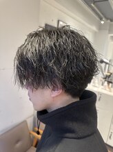 アース 青葉台店(HAIR&MAKE EARTH) メンズ サイドパート×ツイスパ