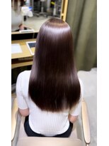 アマンドール(Aman D'or) 透明感ブラウン×縮毛矯正でツヤ髪手に入れませんか？