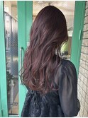 long layer × pink lavender