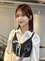 ヌープヘアーアイス(NUUP.hair ici)&nbsp;20代30代40代髪質改善カラー韓国ヘアくびれ透明感