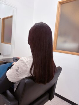 フォーディー(for D) Hair Salon for D　 ×　チェリーレッドカラー