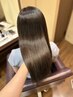 【山田指名】レイヤーカット+オーダーメイド縮毛矯正+髪質改善