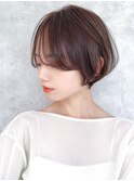 【La fith】丸みショート×美シルエット×シースルーバング