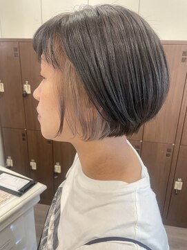 ウィル 梅田店(WiLL) ショートボブのインナーカラー