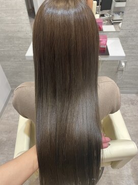 ロビン 反町横浜店(robin) シアグレージュ×ストレート×oggiottoトリートメント反町美容室