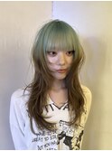 デザインカラー/レイヤーカット/シャギーカット