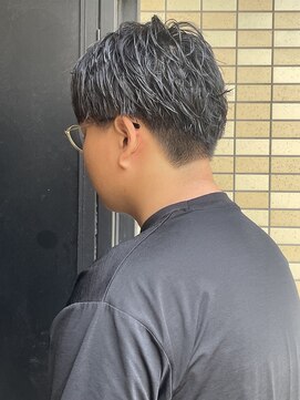 スウェル 柏店(Swell) MEN’S HAIR/ブルーブラック/フェザーパーマ/柏
