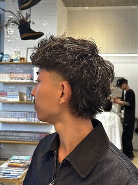 ザデイ カットアンドカルチャーショップ(THE DAY CUT&CULTURE SHOP) マレットヘア【テーパーフェード】