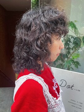 ドットプラス リム(Dot+LIM) （stylist高橋）カーリーパーマヘア