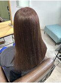 美髪レイヤーストレート