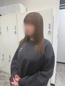 クラゲヘアー/小顔/ココアベージュ/オリーブグレー/町田