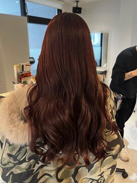 ラベンダーレッド/暖色カラー