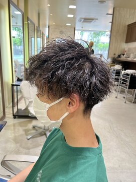 ブランシェ 高蔵寺店(BRANCHE) ◇刈り上げマッシュ×ツイストスパイラルパーマ◇【北川】