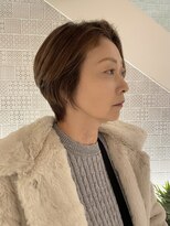 ピークアブー アヴェダ アトレ恵比寿(PEEK-A-BOO AVEDA) ◇ショートカット/長持ちカット/大人女性/白髪ぼかし/40代50代