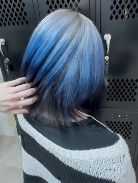 イエナ 渋谷(IENA) ワインレッドハッシュカット大人モードヘアカラー