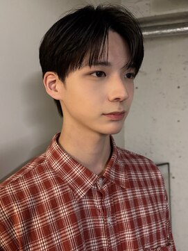 ノラ シブヤ(NORA) 【永田】ナチュラルラウンドシースルーマッシュ×ダウンパーマ