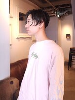 ブロック ジャポン(bloc japon) ニュアンスパーマ 前下がりショート センターパート/池田裕和