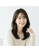 ガーデンプレミアム(garden premium)&nbsp;髪質改善レイヤーカット前髪カット顔周りレイヤー暗め カラー