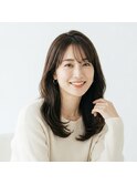 髪質改善レイヤーカット前髪カット顔周りレイヤー暗め カラー