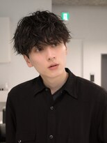 ロウ 銀座(RAW)&nbsp;ラウンドマッシュ　ナチュラルマッシュ　銀座　メンズパーマ