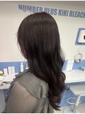 大人可愛い艶髪ロング/ショコラブラウン/名駅