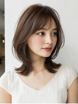 ハーツ 青山表参道店(Heart's)&nbsp;白髪ぼかし脱白髪染め似合わせショートボブ40代50代60代