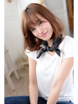 レフラム 獨協大学前店(le:fro:m) シンプルなアプローチ♪ワンレンボブ