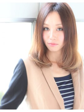 ヘアープロデュース ジェネシス(hair produce genesis) 【グラデーションセミロング】