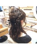 frank☆ハーフアップ