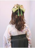 卒業式 袴 振袖 浴衣 ヘアアレンジ