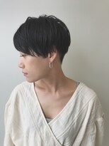 ビグディーサロン(BIGOUDI SALON) クラシカルショートマッシュ×ブルーブラック