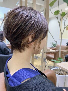 ジェービーヘア 稲毛(jb hair) 小顔マニッシュハンサムショートボブ　【稲毛】