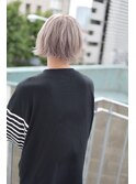 【sai】マッシュウルフハイトーンフォギーベージュ