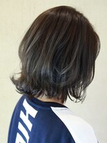 グランデュール 焼津店(GRANDEUR)&nbsp;【色抜け後の髪を活かす！】寒色系グラデーションカラー