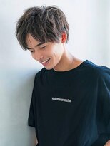 王道マッシュショート×アッシュベージュ/20代30代40代/韓国ヘア