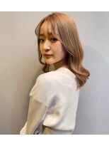 ロンド ストラーダ 心斎橋(Lond strada) シルキーベージュ×グレージュカラー【髪質改善/縮毛矯正】