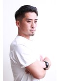 フェードカットビジネスショートツーブロック