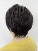 【小顔補正立体カット】束感ショート/新越谷 南越谷