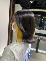 インナーカラーイエロー