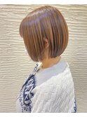 【morio】札幌ショートボブ　丸みスタイル
