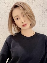 リード バイ ラグーン(LEAD by LAGOON)&nbsp;ホワイトミルクティーベージュケアブリーチインナーイヤリング