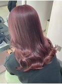 20代30代40代髪質改善ナチュラル艶感ピンク