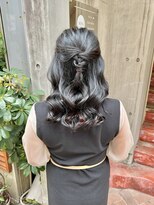 スミ(sumi)&nbsp;ナチュラルハーフアップ☆