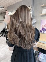 レディアル 大宮(REDEAL ope.) 【ハイライト】ベージュハイライトバレイヤージュ