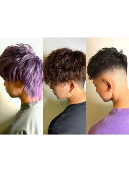 男心を熟知している経験豊富なStylist在籍☆なりたいイメージを引き出し、あなたの”理想”をカタチに◇